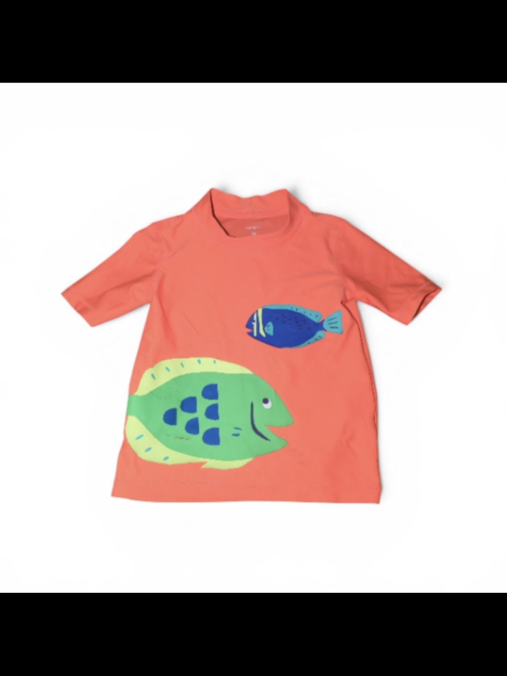 Carter's Bright Orange Swim Top Size 3T